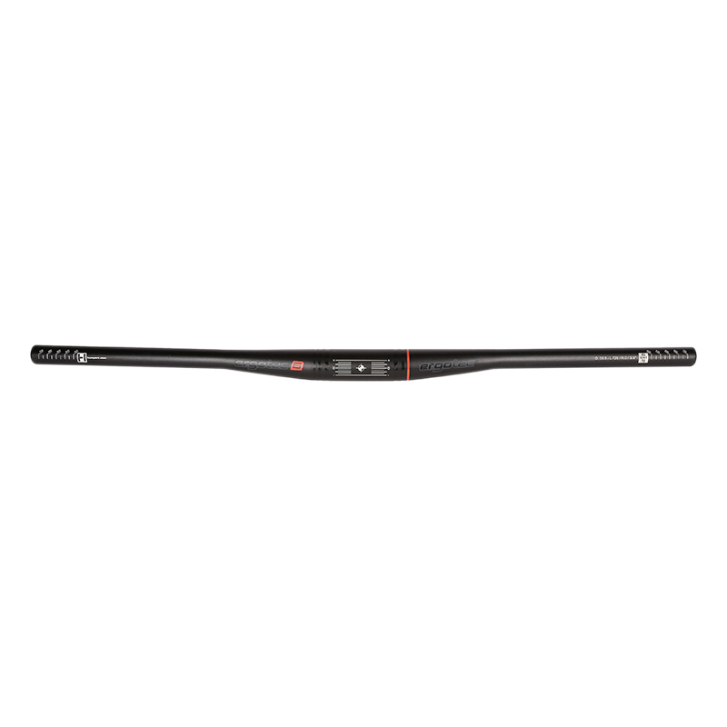 CINTRE VTT DROIT ERGOTEC FLAT BAR RAY ALU NOIR DIAM 35MM L 720MM (HOMOLOGUE NIVEAU 6)