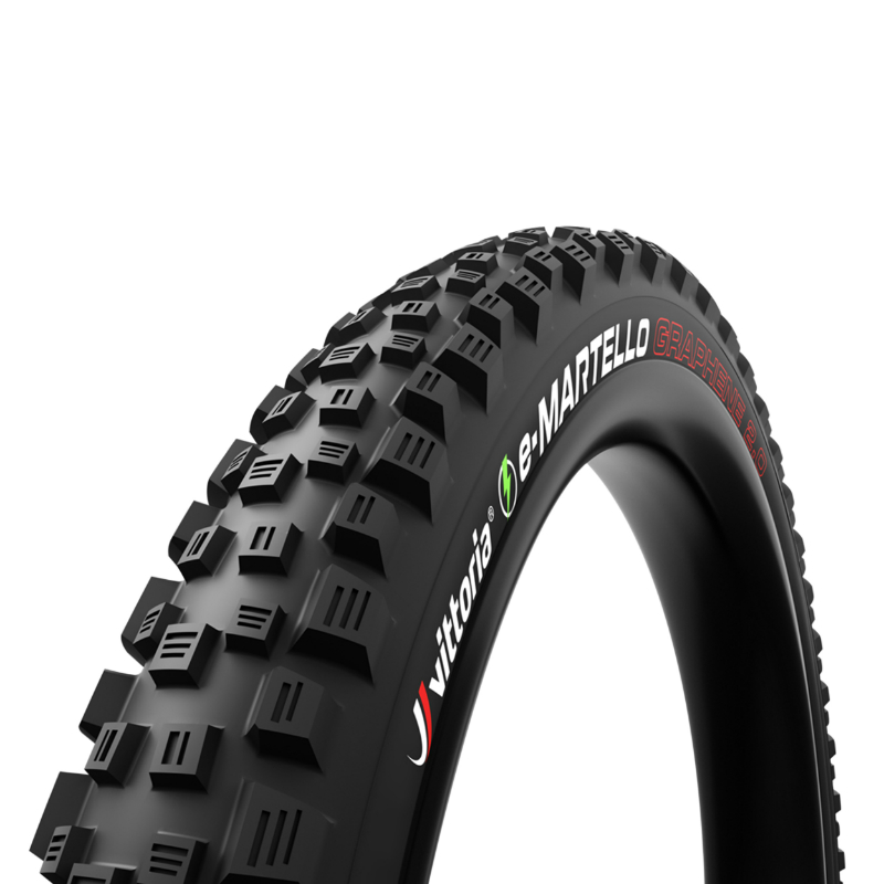 PNEU VTT GRAVITY - VAE 29 X 2.60 VITTORIA E-MARTELLO ENDURO TNT GRAPHENE 2.0 NOIR TUBELESS READY TS (65-622) HOMOLOGUE VAE E50 -TERRAIN POLYVALENT-