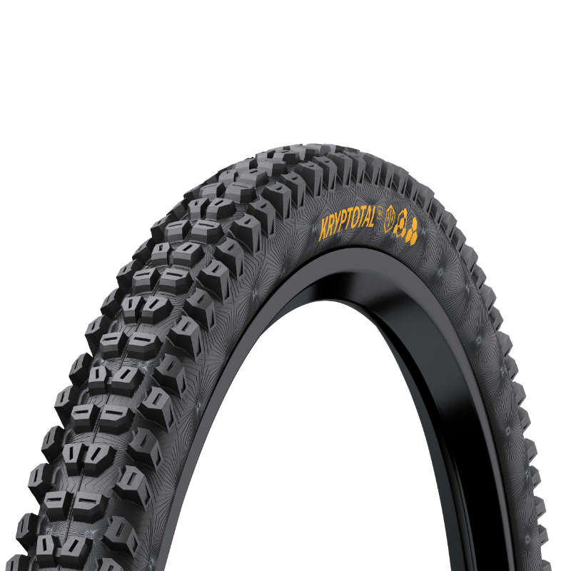 PNEU VTT GRAVITY 27.5 X 2.60 CONTINENTAL KRYPTOTAL ENDURO SOFT RENFORT FLANC APEX REAR-ARRIERE NOIR TUBELESS READY TS (65-584) (650B) TERRAINS ET CONDITIONS MIXTES COMPATIBLE VAE