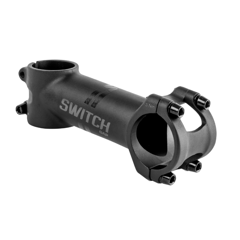 POTENCE VTT SWITCH GAP35 NOIR CINTRE 35MM ANGLE -7° L 80MM