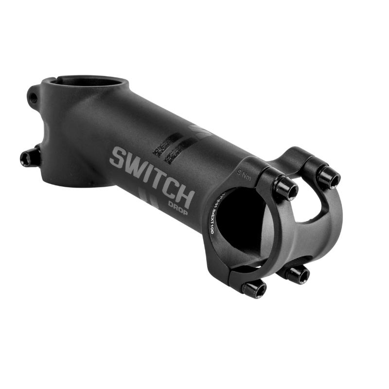 POTENCE VTT SWITCH DROP NOIR CINTRE 31.8MM ANGLE -17° L100MM