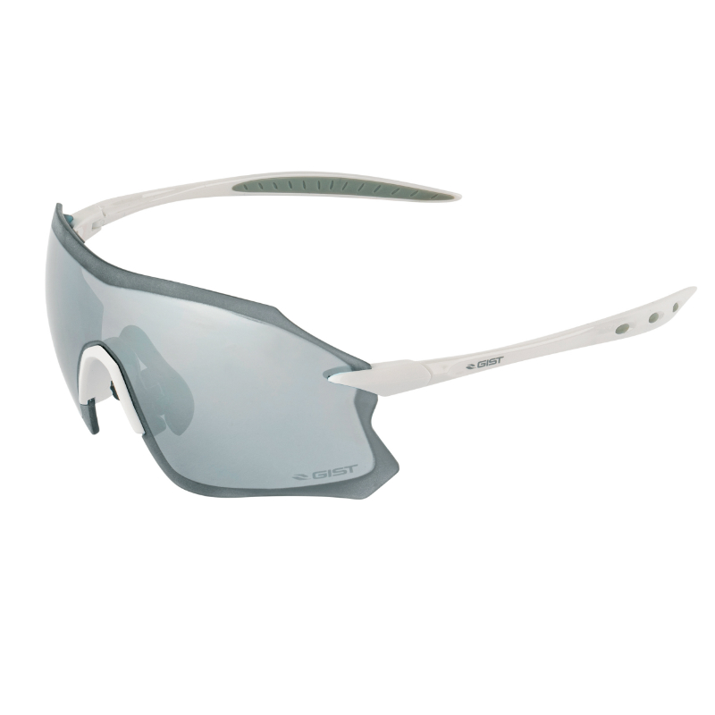 LUNETTES VELO ADULTE GIST PACK MONTURE BLANC - PROTECTION 100% UV - UVA - UVB) ULTRA LEGERE  (VERRE CAT 3)