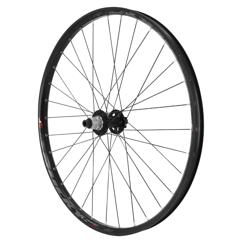 ROUE VTT DISQUE 29\" TRUCKY 30 BOOST TUBELESS READY ARRIERE NOIR MOYEU DISQUE 6 TROUS SRAM XD 12V AXE TRAVERSANT 12-148 COMPATIBLE VAE - ALL TERRAIN JANTE 30C 32 RAYONS