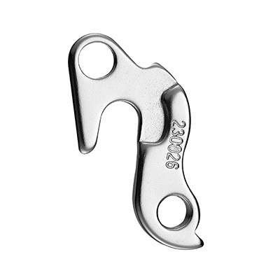 PATTE DE DERAILLEUR ALU MARWI MBK-BH-GITANE-TREK-CUBE... GH-068 (VENDU A L'UNITE SUR CARTE)