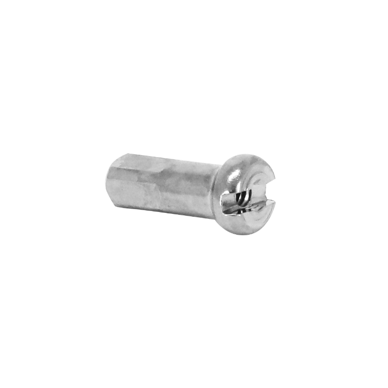 ECROU DE RAYON SAPIM 14MM ARGENT ALU POUR RAYON 2.3MM (UNITE)