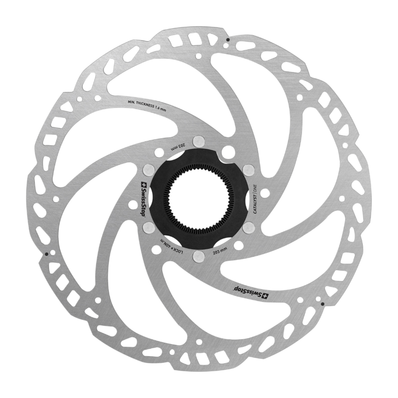 DISQUE DE FREIN VTT CENTERLOCK SWISSSTOP CATALYST ONE 203MM