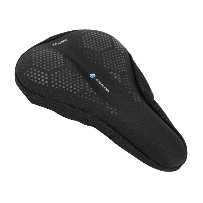 COUVRE SELLE VELO ROYAL NOIR A MEMOIRE DE FORME MEDIUM (270X190MM) 160G