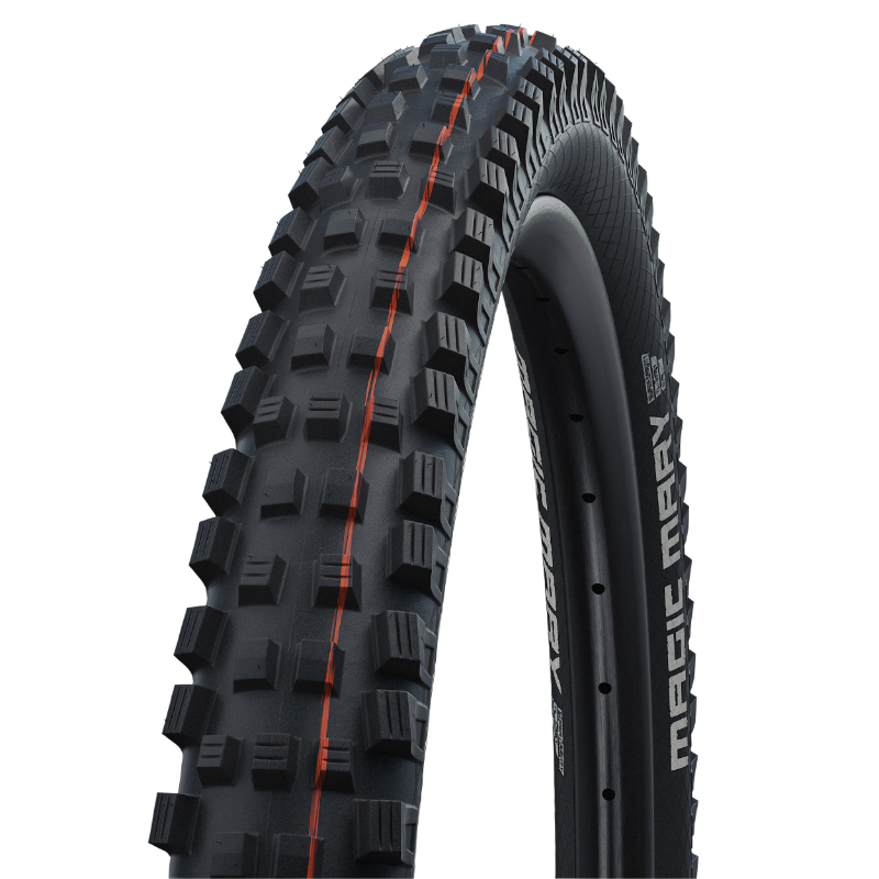 PNEU VTT GRAVITY 29 X 2.60 SCHWALBE MAGIC MARY EVO ADDIX SUPER TRAIL SOFT NOIR TUBELESS READY TS (65-622) COMPATIBLE VAE