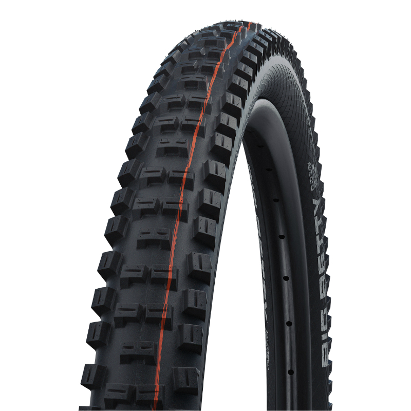 PNEU VTT GRAVITY - VAE 27.5 X 2.40 SCHWALBE BIG BETTY ADDIX SUPER GRAVITY ENDURO NOIR TLE TUBELESS READY TS (62-584) (650B) HOMOLOGUE VAE E50