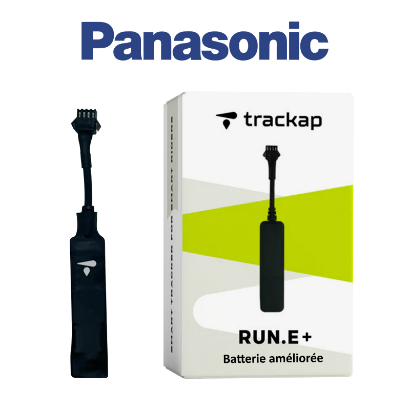 TRACKER - TRACEUR - DISPOSITIF DE SECURITE TRACKAP GPS RUN E+ 2023 COMPATIBLE PANASONIC AVEC 1 AN ABONNEMENT BASE