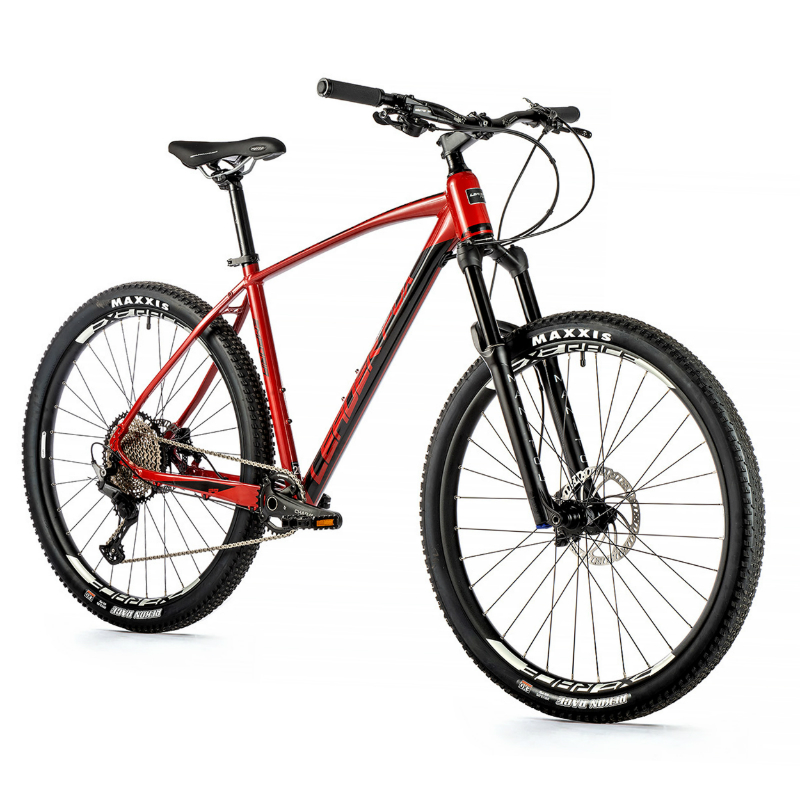 VELO MUSCULAIRE VTT 29 LEADER FOX EMPORIA ROUGE TIGRE 11V CADRE 20 POUCES (TAILLE ADULTE 180 à 188 CM)