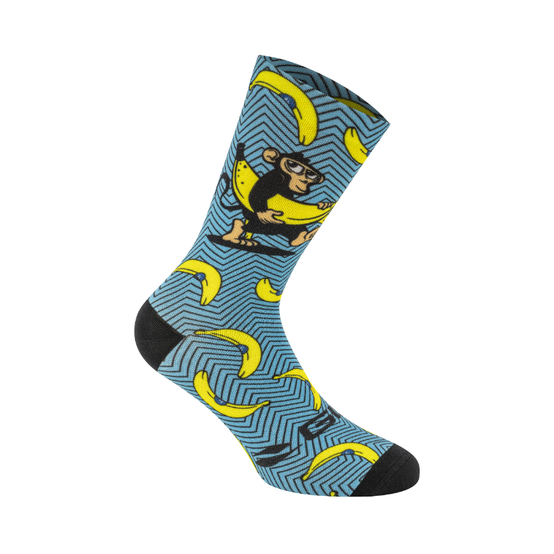 CHAUSSETTES-SOCQUETTES ETE GIST BANANA 43-47 ECOLOGIQUE - HAUTEUR 16CM (PAIRE)   -5863