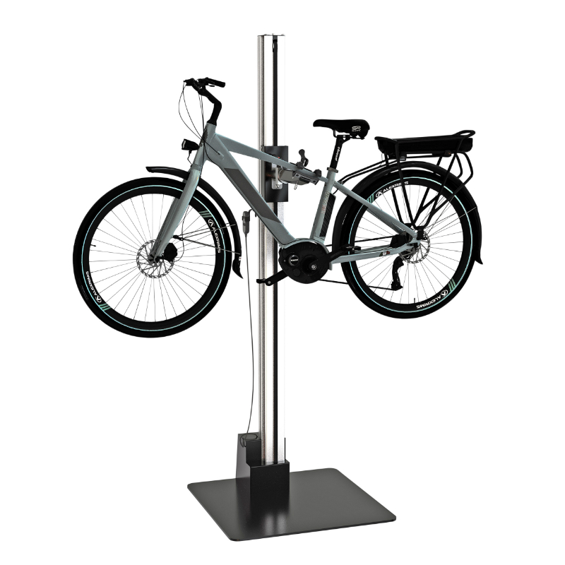 PIED D'ATELIER DE REPARATION VELO PROFESSIONNEL OPUS POWER ELECTRIQUE (AVEC TELECOMMANDE) SUPPORTE 40KGS