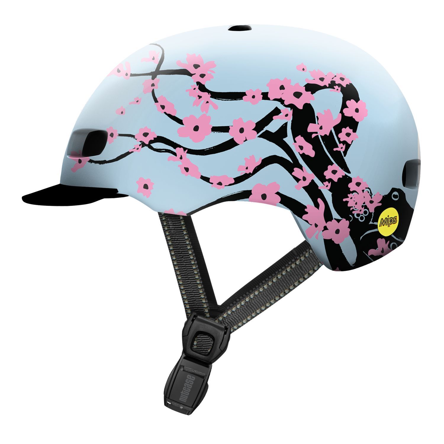 NUTCASE STREET MIPS HELMET, GLOSS, OCTOBLOSSOM, L/60-64CM NUTCASE STREET MIPS HELMET, GLOSS, OCTOBLOSSOM, L/60-64CM