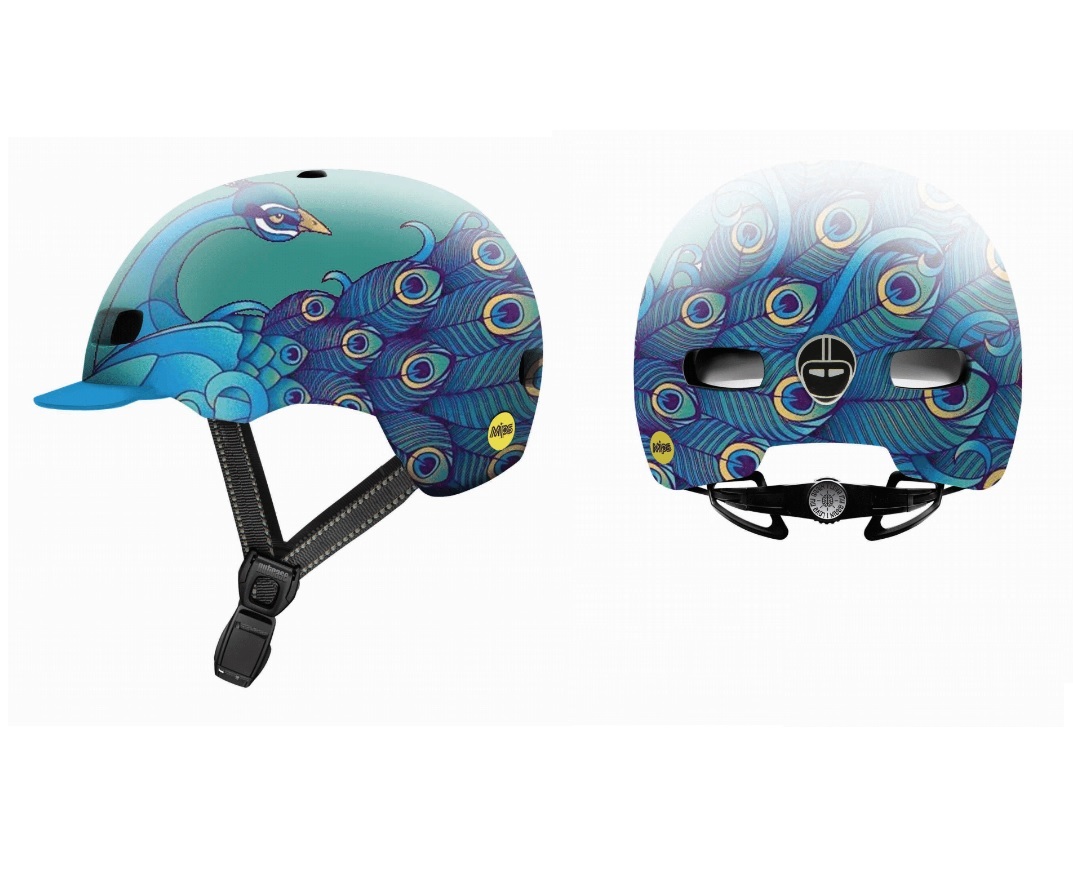 NUTCASE STREET MIPS HELMET, RUFFLED FEATHERS, L/60-64CM