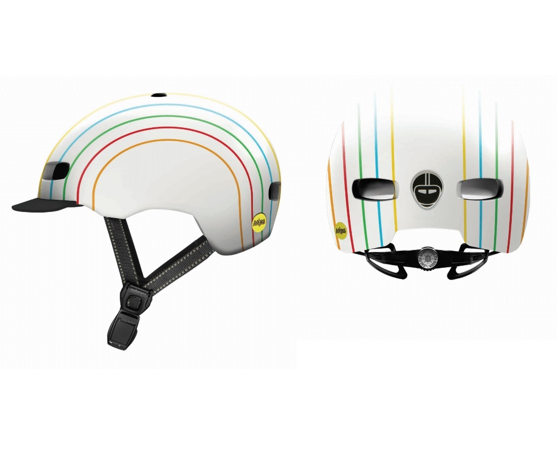 NUTCASE STREET MIPS HELMET, PINWHEEL, M/56-60CM NUTCASE STREET MIPS HELMET, PINWHEEL, M/56-60CM
