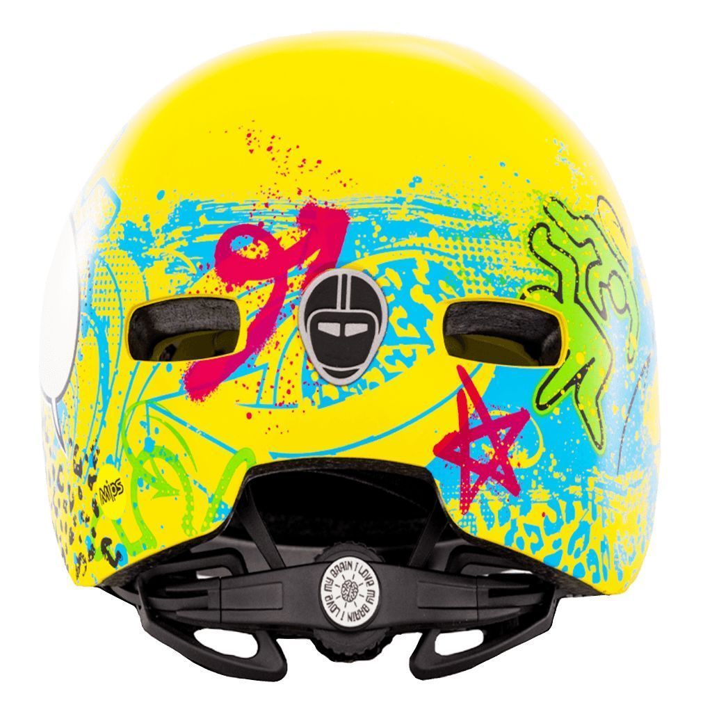 NUTCASE LITTLE NUTTY MIPS HELMET, YO!, T/48-52CM NUTCASE LITTLE NUTTY MIPS HELMET, YO!, T/48-52CM