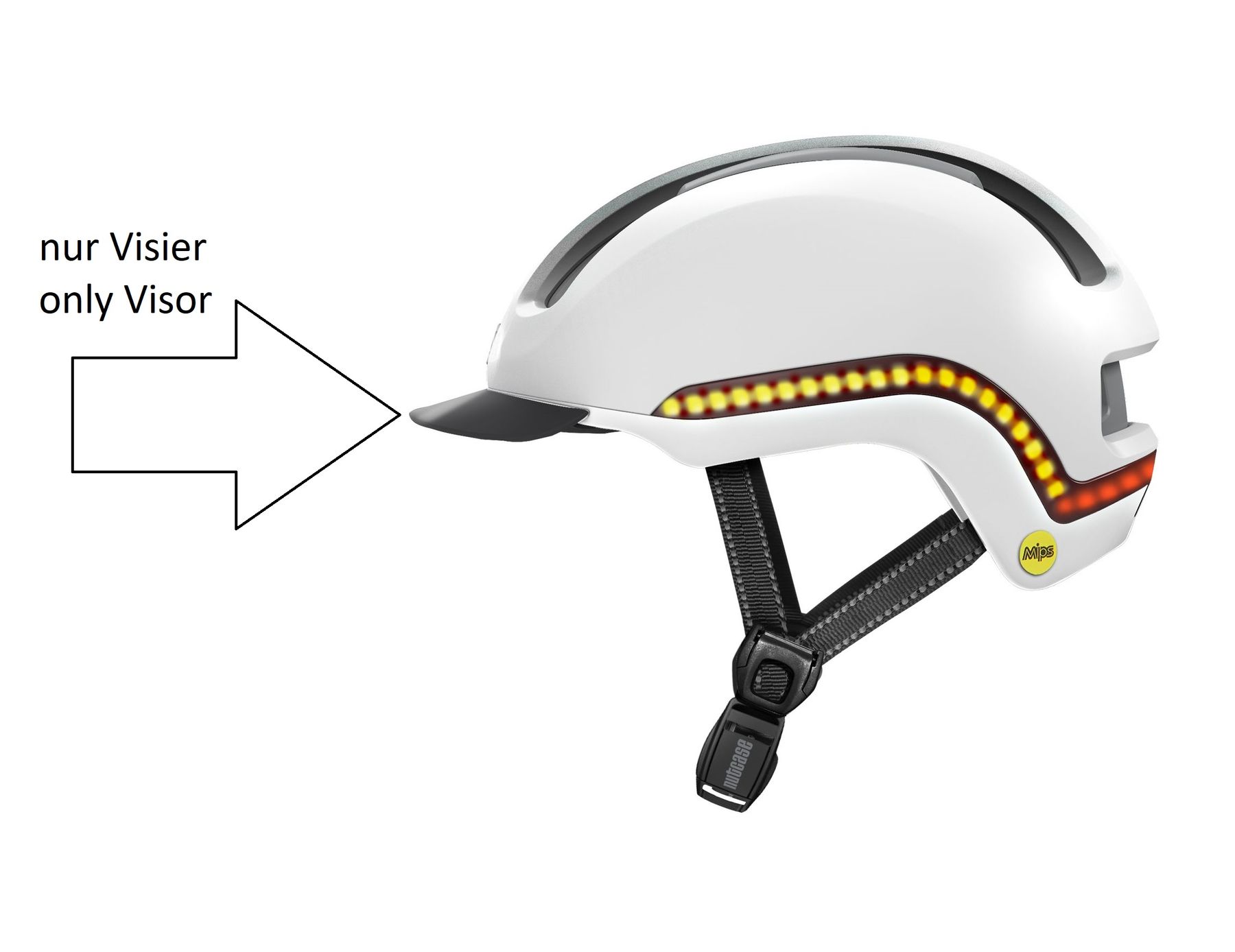 NUTCASE VIO VISOR, BLACK, L/XL, L, ONE SIZE, XL NUTCASE VIO VISOR, BLACK, L/XL, L, ONE SIZE, XL