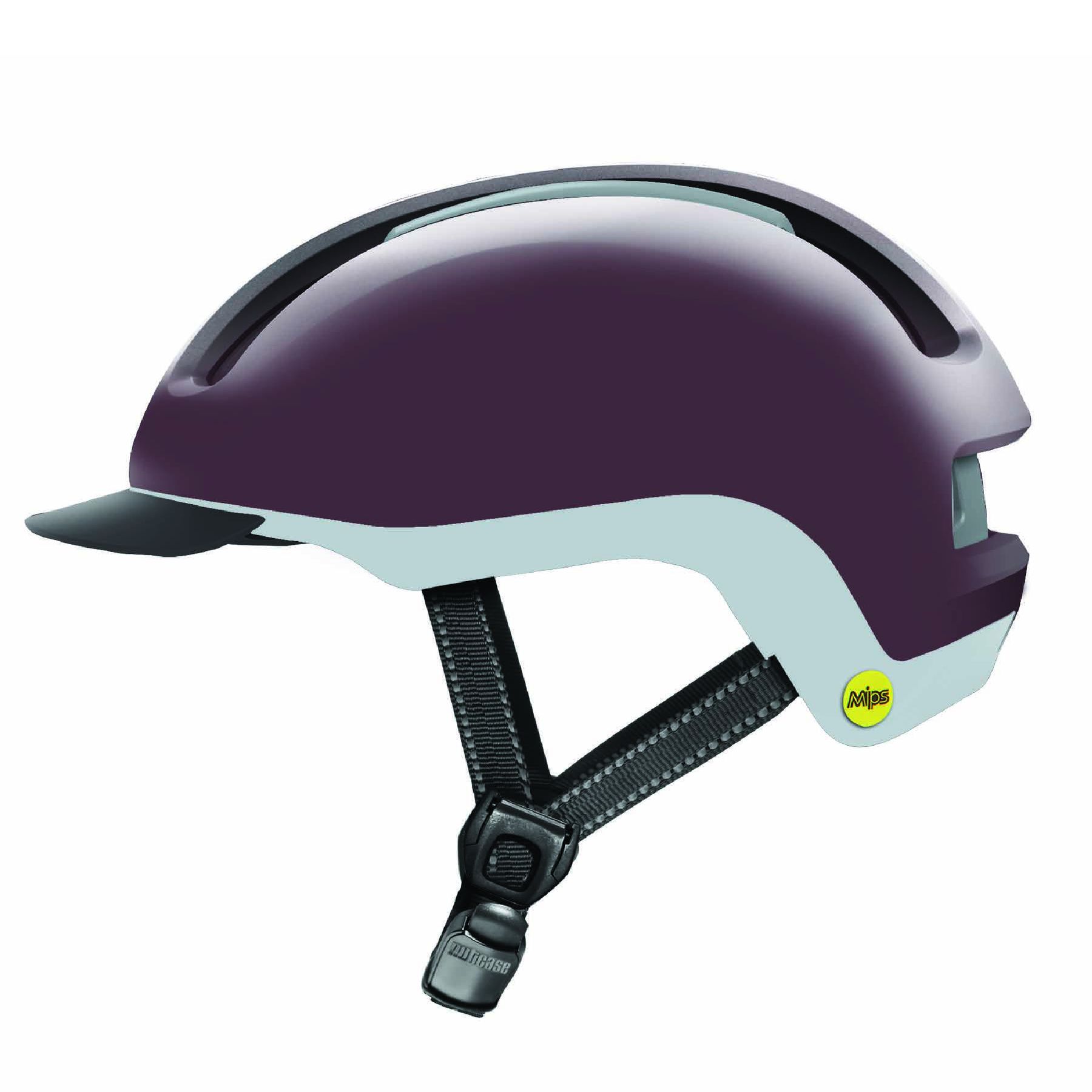 NUTCASE VIO ADVENTURE MIPS HELMET, PLUM, S/M/55-59CM NUTCASE VIO ADVENTURE MIPS HELMET, PLUM, S/M/55-59CM