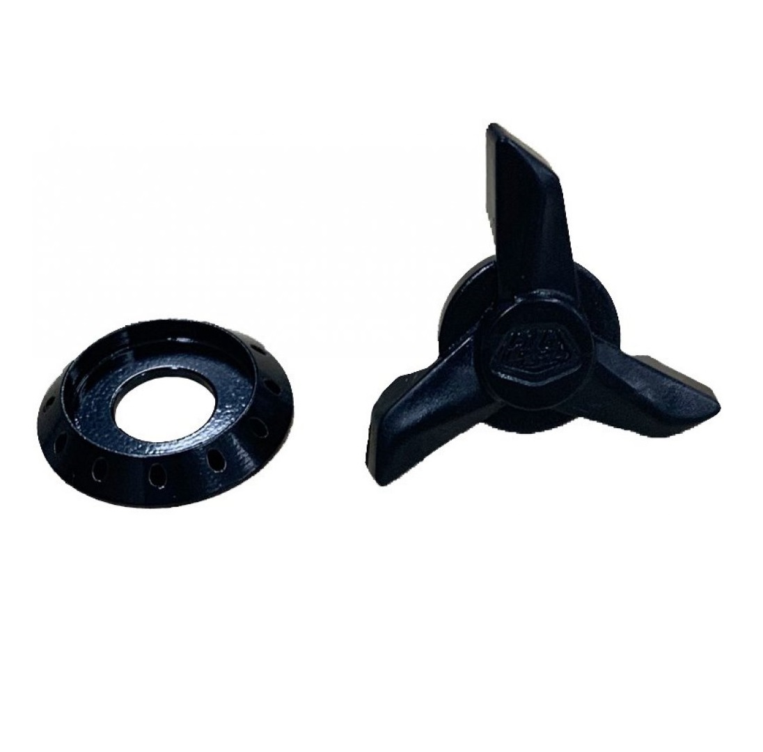 TROY LEE DESIGNS STAGE PROPELLER/WASHER HELMVISIER SCHRAUBE, BLACK/BLUE (1STK.), ONE SIZE TROY LEE DESIGNS STAGE PROPELLER/WASHER HELMVISIER SCHRAUBE, BLACK/BLUE (1STK.), ONE SIZE