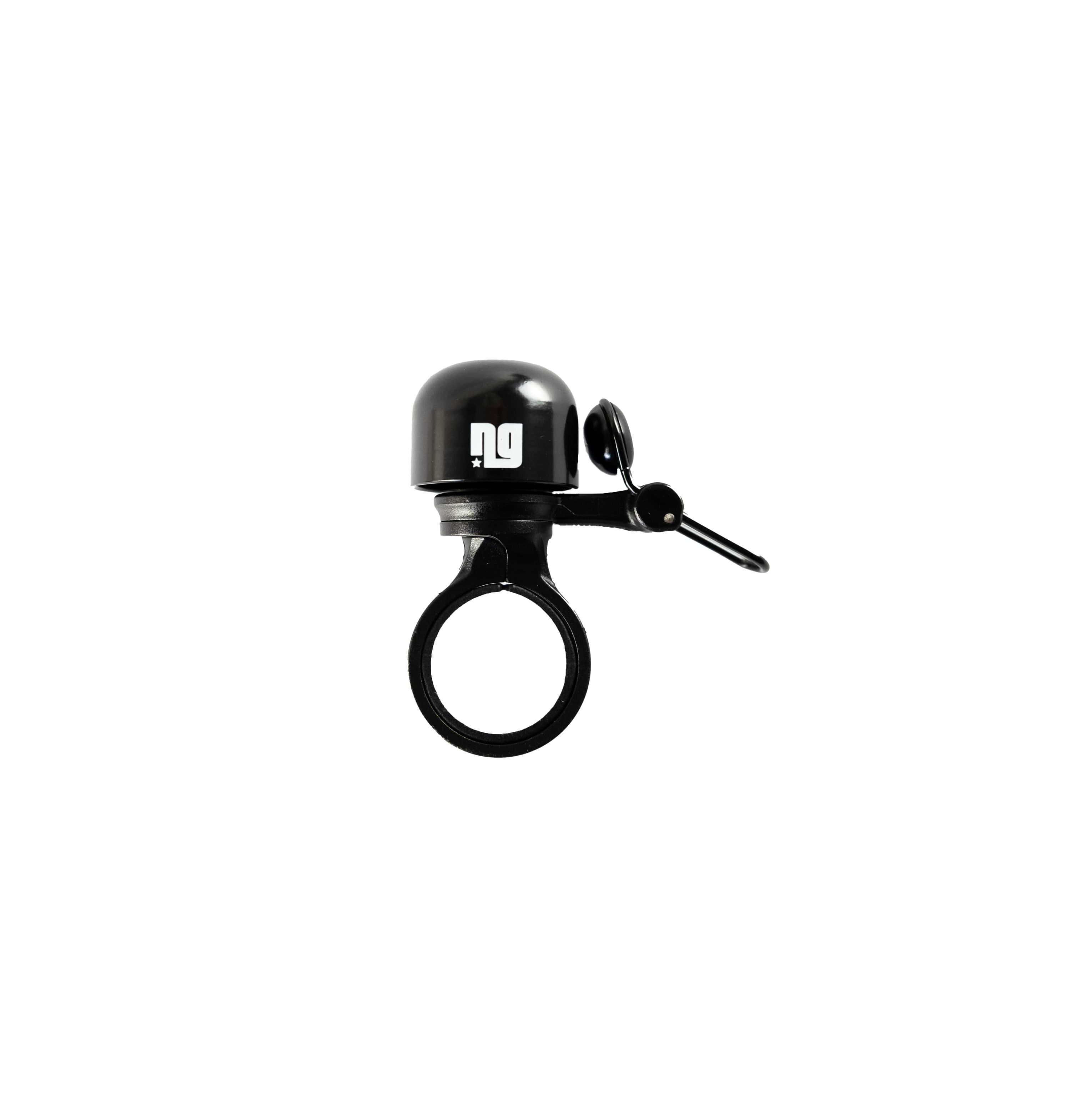 NG SPORTS THIAN V2 BIKE BELL, 22.2-25.4MM, BLACK/BLACK NG SPORTS THIAN V2 BIKE BELL, 22.2-25.4MM, BLACK/BLACK