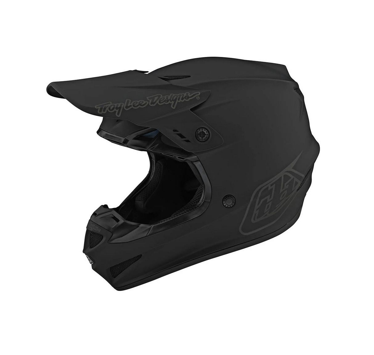 TROY LEE DESIGNS GP HELMET, MONO, BLACK, M TROY LEE DESIGNS GP HELMET, MONO, BLACK, M