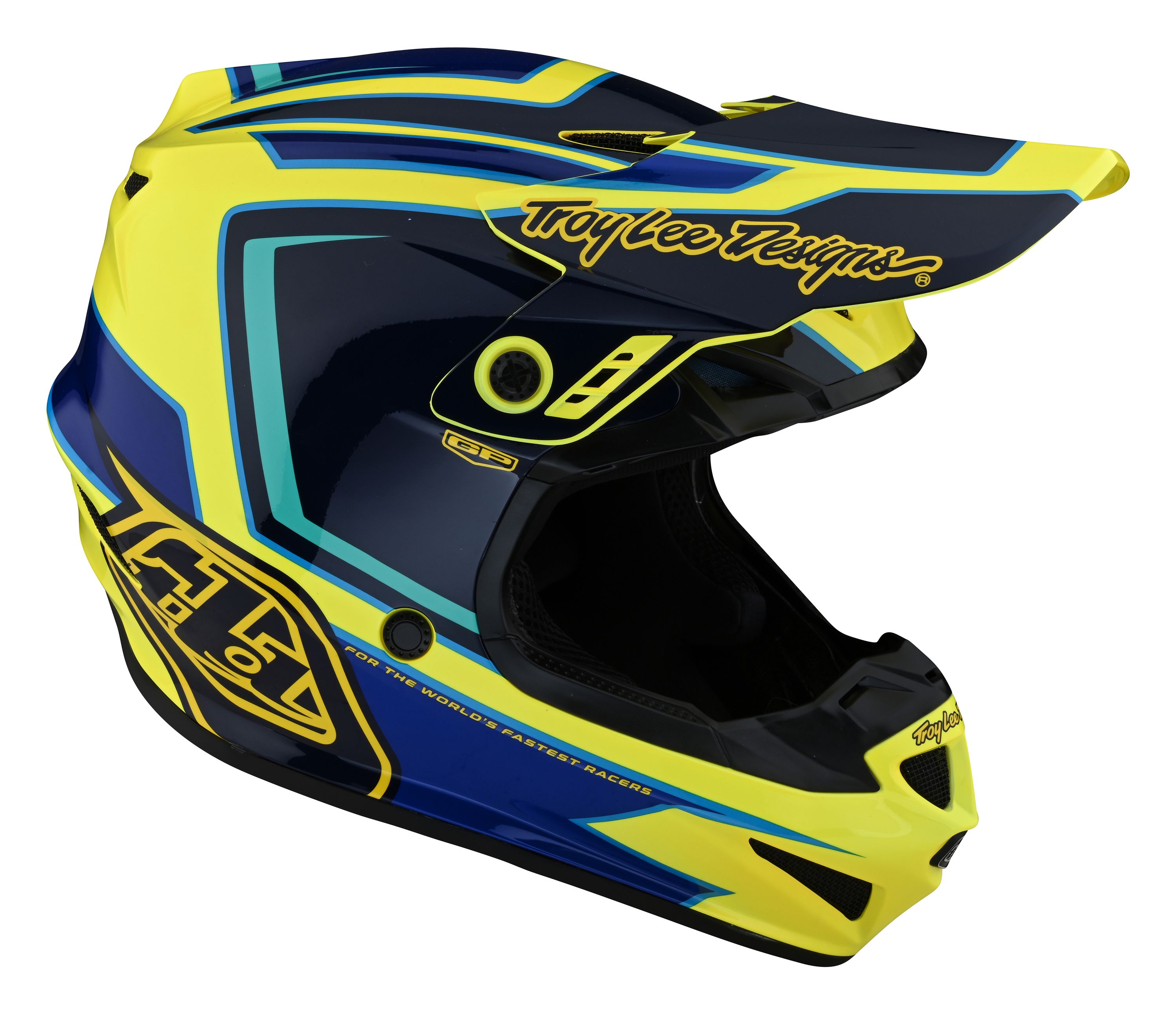 TROY LEE DESIGNS GP HELMET, RITN, YELLOW, L | 58-59CM TROY LEE DESIGNS GP HELMET, RITN, YELLOW, L | 58-59CM