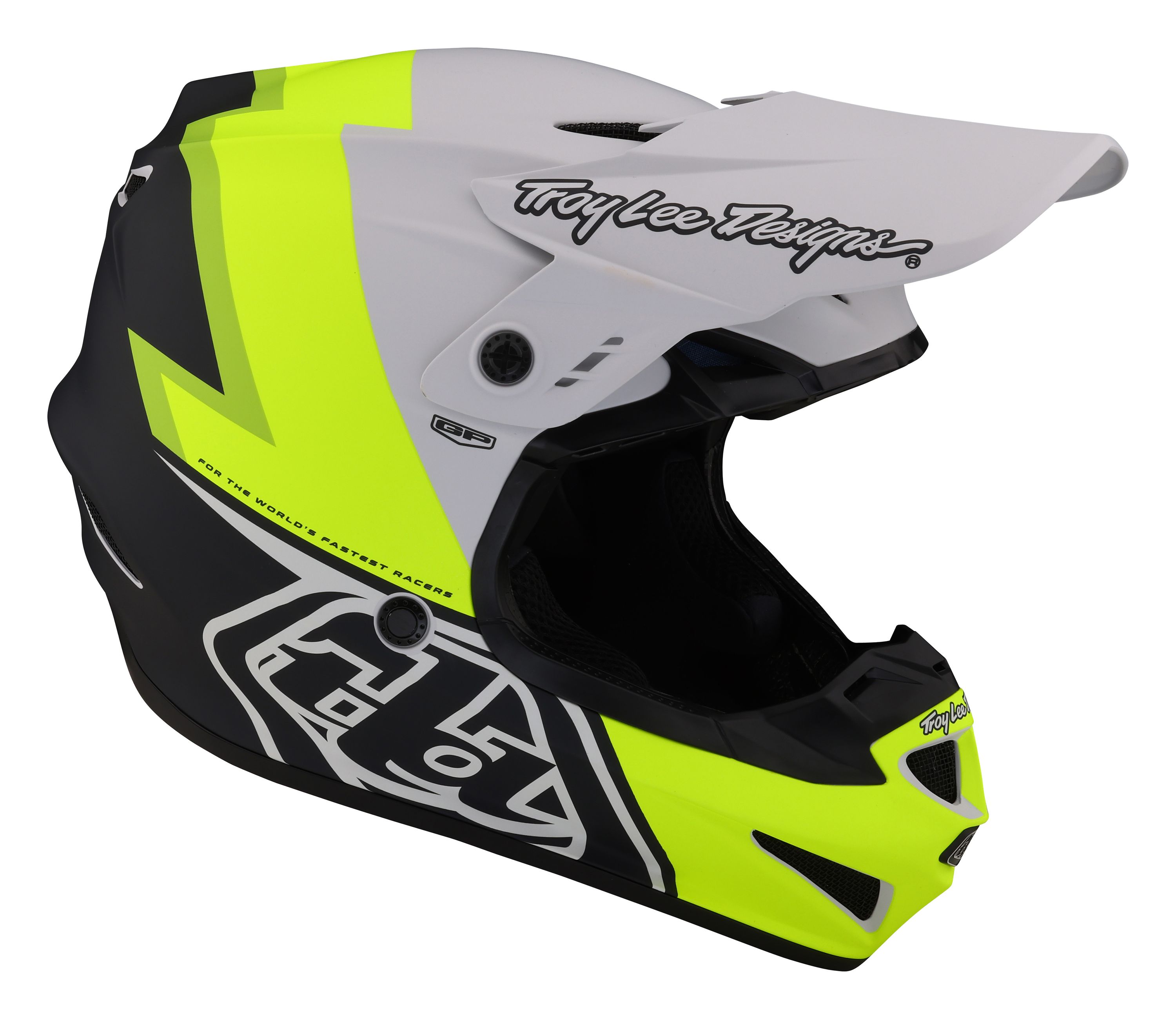 TROY LEE DESIGNS GP HELMET, VOLT, FOG, XS | 54-55CM TROY LEE DESIGNS GP HELMET, VOLT, FOG, XS | 54-55CM