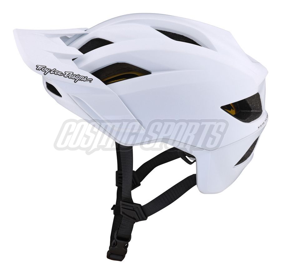 TROY LEE DESIGNS FLOWLINE MIPS HELMET, ORBIT, WHITE, M/L | 57-59CM