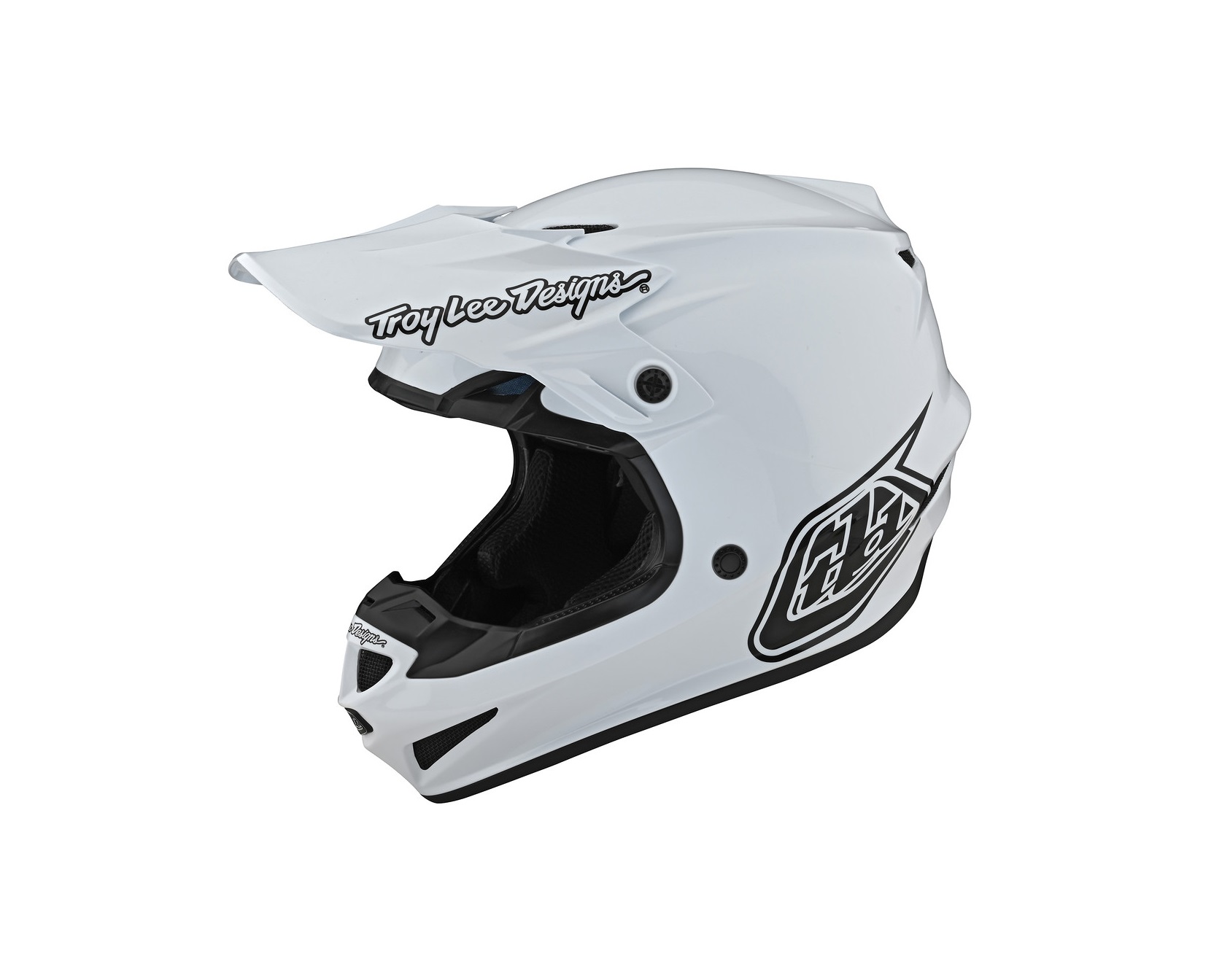 TROY LEE DESIGNS SE4 POLYACRYLITE MIPS HELMET, MONO, WHITE, S TROY LEE DESIGNS SE4 POLYACRYLITE MIPS HELMET, MONO, WHITE, S