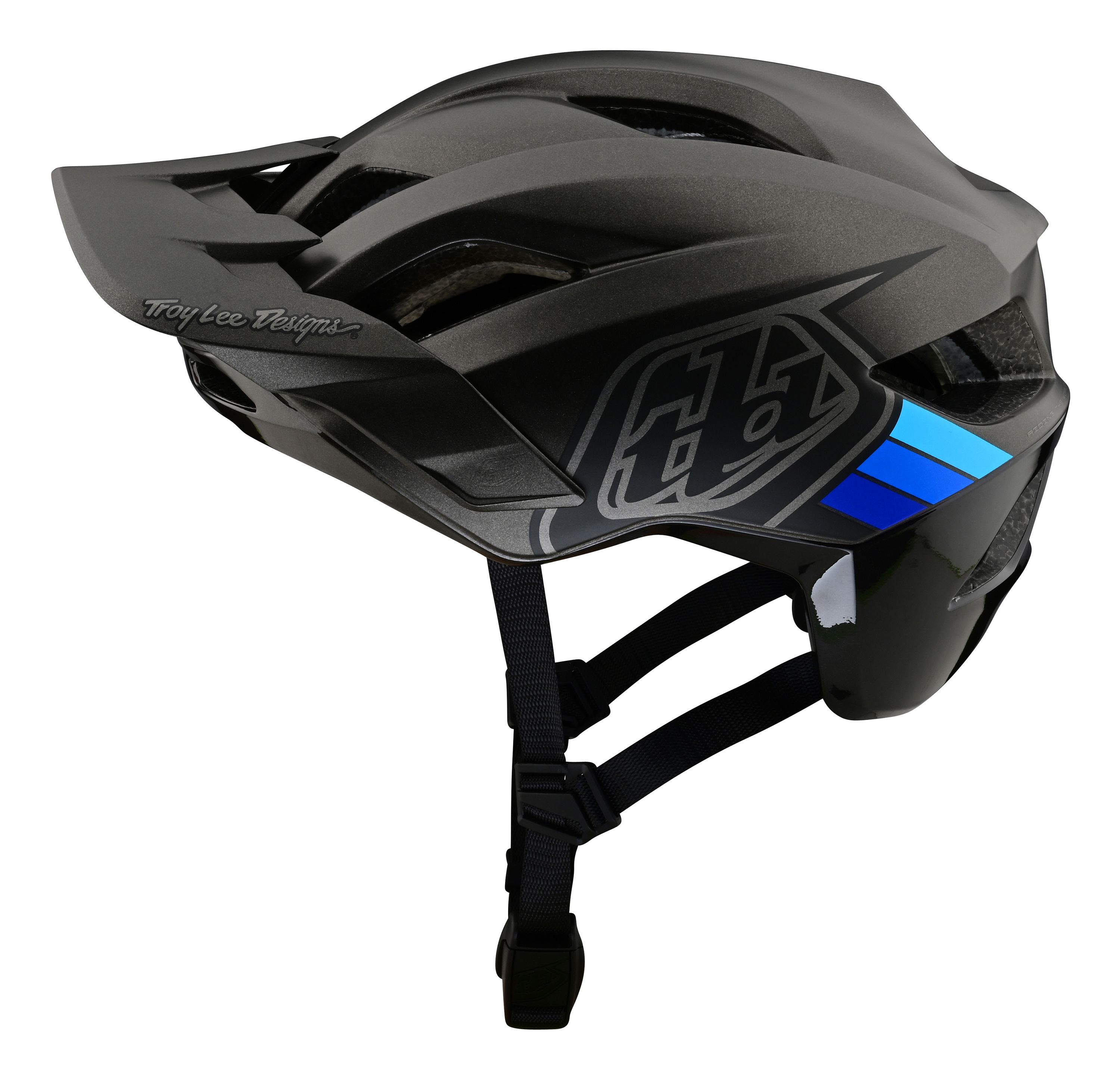 TROY LEE DESIGNS FLOWLINE SE MIPS HELMET, BADGE, CHARCOAL/GRAY, M/L | 57-59CM TROY LEE DESIGNS FLOWLINE SE MIPS HELMET, BADGE, CHARCOAL/GRAY, M/L | 57-59CM