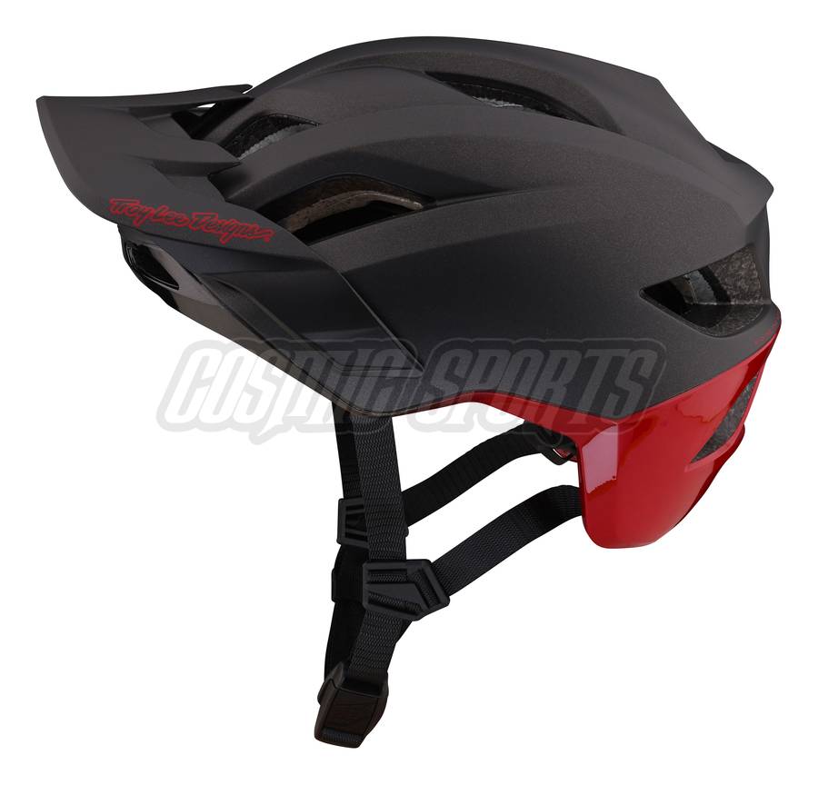 TROY LEE DESIGNS FLOWLINE SE MIPS HELMET, RADIAN, CHARCOAL/RED, XS/S | 53-56CM TROY LEE DESIGNS FLOWLINE SE MIPS HELMET, RADIAN, CHARCOAL/RED, XS/S | 53-56CM