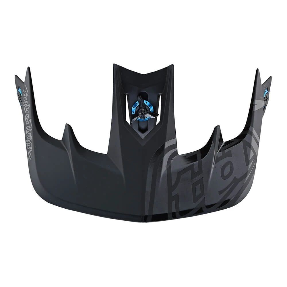 TROY LEE DESIGNS STAGE VISOR, STEALTH, BLACK, ONE SIZE TROY LEE DESIGNS STAGE VISOR, STEALTH, BLACK, ONE SIZE