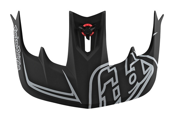TROY LEE DESIGNS STAGE VISOR, PINSTRIPE, BLACK/WHITE, ONE SIZE