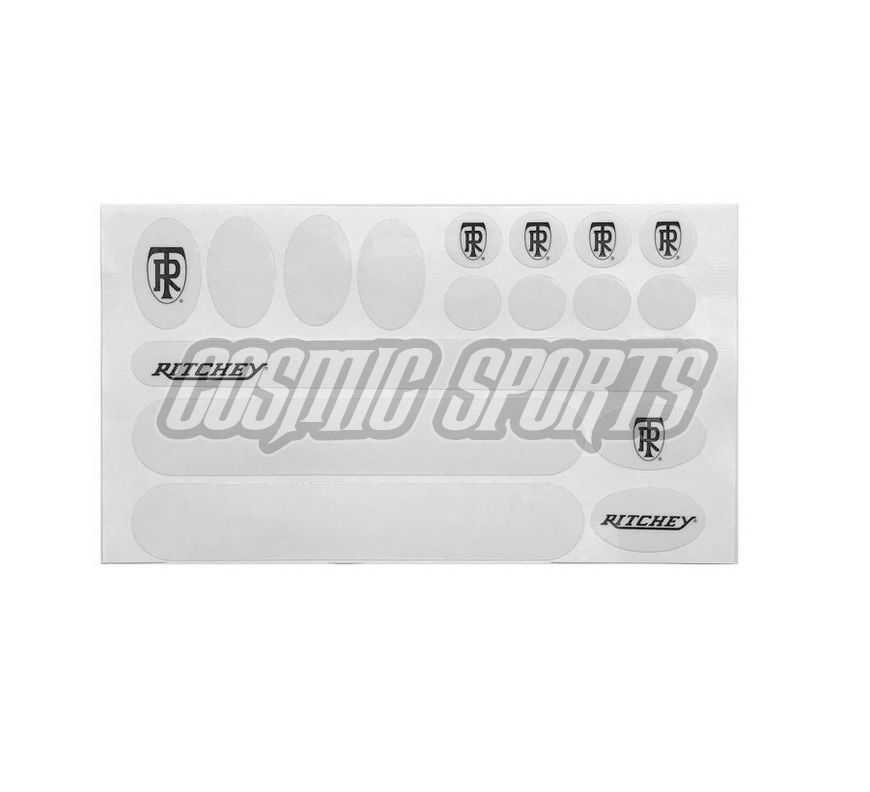 RITCHEY FRAME PREDECTION SET, SELF-ADHESIVE, 17 PCS., TRANSPARENT, ONE SIZE RITCHEY FRAME PREDECTION SET, SELF-ADHESIVE, 17 PCS., TRANSPARENT, ONE SIZE