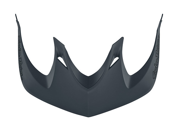 TROY LEE DESIGNS A1 VISOR, GRAY/BLACK, ONE SIZE TROY LEE DESIGNS A1 VISOR, GRAY/BLACK, ONE SIZE