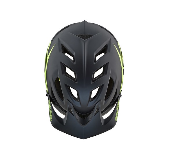 TROY LEE DESIGNS A1 VISOR, DRONE, BLACK/FLO YELLOW, ONE SIZE TROY LEE DESIGNS A1 VISOR, DRONE, BLACK/FLO YELLOW, ONE SIZE