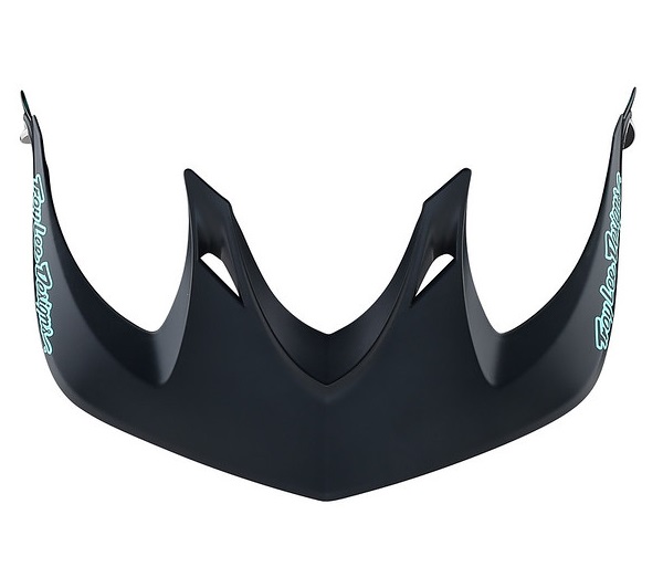 TROY LEE DESIGNS A1 VISOR, CLASSIC, DARK GRAY/AQUA, ONE SIZE TROY LEE DESIGNS A1 VISOR, CLASSIC, DARK GRAY/AQUA, ONE SIZE
