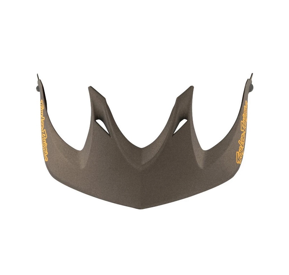 TROY LEE DESIGNS A1 VISOR, CLASSIC, GRAY/HONEY, ONE SIZE TROY LEE DESIGNS A1 VISOR, CLASSIC, GRAY/HONEY, ONE SIZE