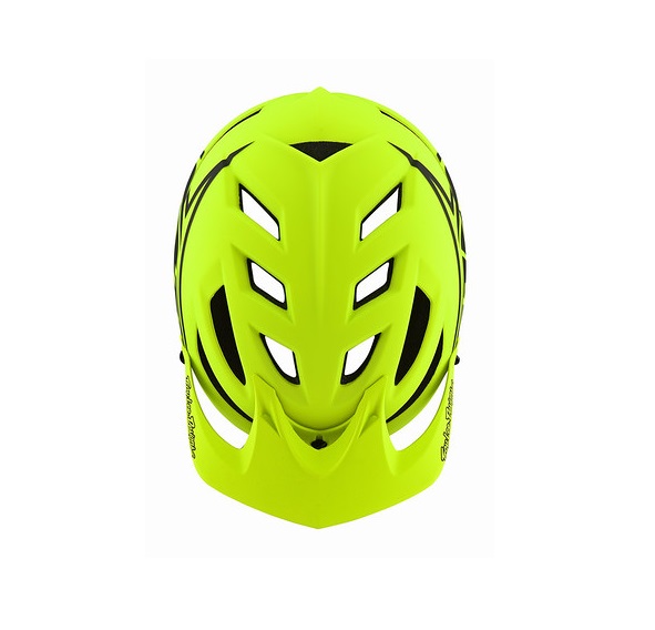 TROY LEE DESIGNS A1 VISOR, CLASSIC, FLO YELLOW, ONE SIZE TROY LEE DESIGNS A1 VISOR, CLASSIC, FLO YELLOW, ONE SIZE