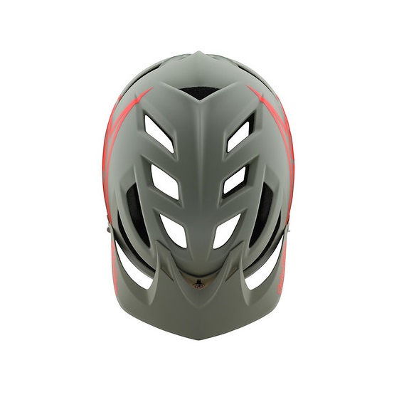 TROY LEE DESIGNS A1 VISOR, CLASSIC, ORANGE/GRAY, ONE SIZE TROY LEE DESIGNS A1 VISOR, CLASSIC, ORANGE/GRAY, ONE SIZE