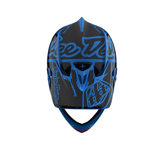 TROY LEE DESIGNS D3 VISOR (FL), FACTORY, OCEAN, ONE SIZE TROY LEE DESIGNS D3 VISOR (FL), FACTORY, OCEAN, ONE SIZE