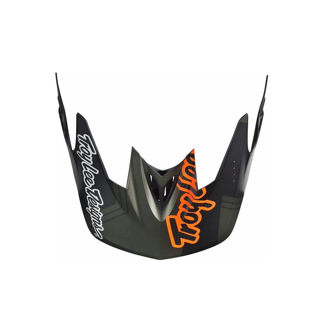 TROY LEE DESIGNS D3 VISOR (CM), BERZERK, ARMY GREEN, ONE SIZE TROY LEE DESIGNS D3 VISOR (CM), BERZERK, ARMY GREEN, ONE SIZE