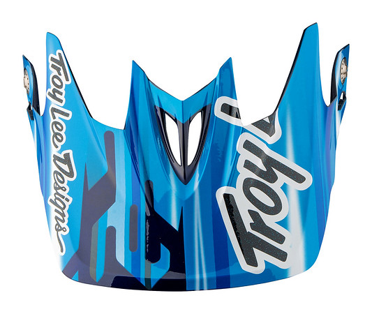 TROY LEE DESIGNS D3 VISOR (CF), CODE, BLUE, ONE SIZE TROY LEE DESIGNS D3 VISOR (CF), CODE, BLUE, ONE SIZE