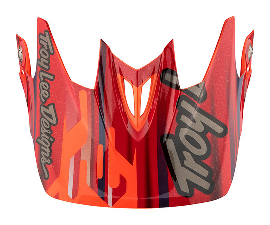 TROY LEE DESIGNS D3 VISOR (CM), CODE, ORANGE, ONE SIZE TROY LEE DESIGNS D3 VISOR (CM), CODE, ORANGE, ONE SIZE