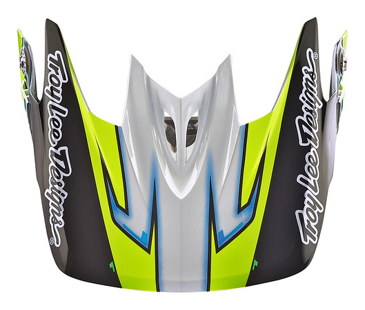TROY LEE DESIGNS D3 VISOR (CM), CADENCE, BLACK/YELLOW, ONE SIZE TROY LEE DESIGNS D3 VISOR (CM), CADENCE, BLACK/YELLOW, ONE SIZE