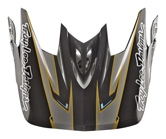 TROY LEE DESIGNS D3 VISOR (CF), CADENCE, GRAY, ONE SIZE TROY LEE DESIGNS D3 VISOR (CF), CADENCE, GRAY, ONE SIZE