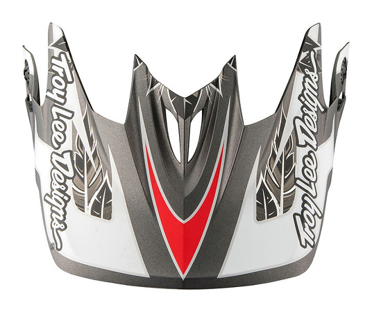 TROY LEE DESIGNS D3 VISOR (CM), NIGHTFALL, BLACK, ONE SIZE
