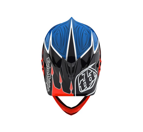 TROY LEE DESIGNS D3 VISOR (CM), CORONA, ORANGE, ONE SIZE TROY LEE DESIGNS D3 VISOR (CM), CORONA, ORANGE, ONE SIZE
