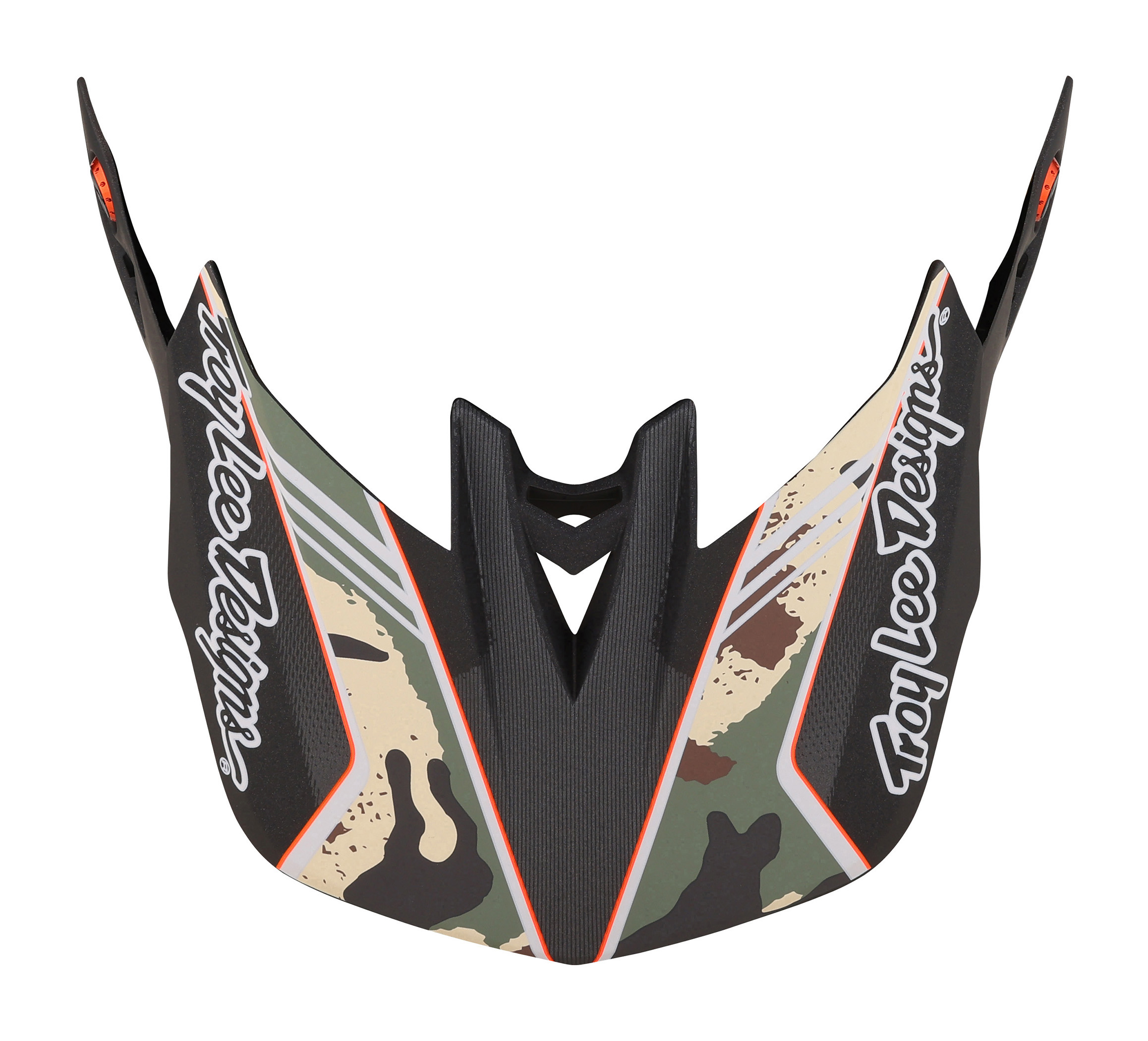 TROY LEE DESIGNS D4 HELMET VISOR, MATRIX CAMO, ARMY GREEN, ONE SIZE